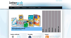 Desktop Screenshot of interpak.nl
